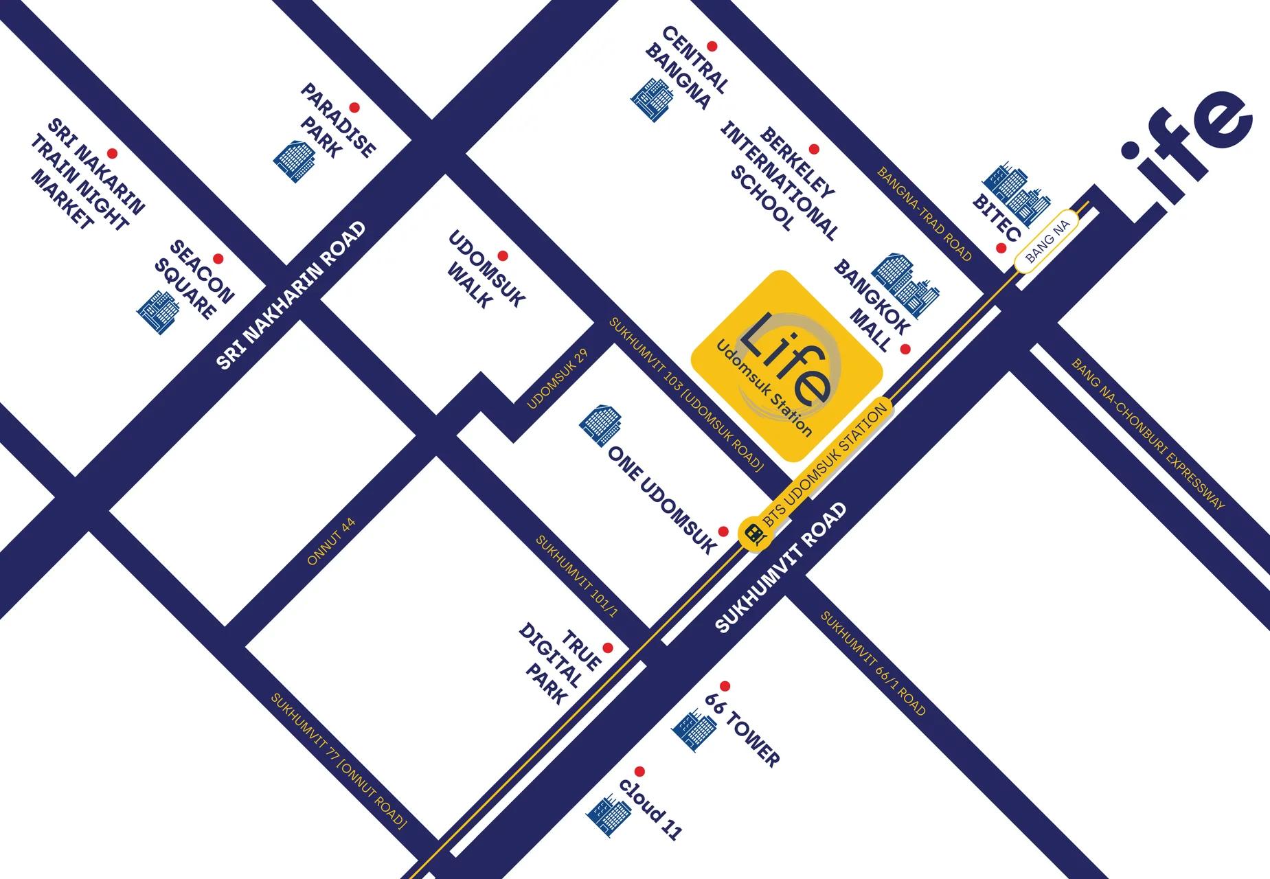 Life Udomsuk Station - 1BR 5