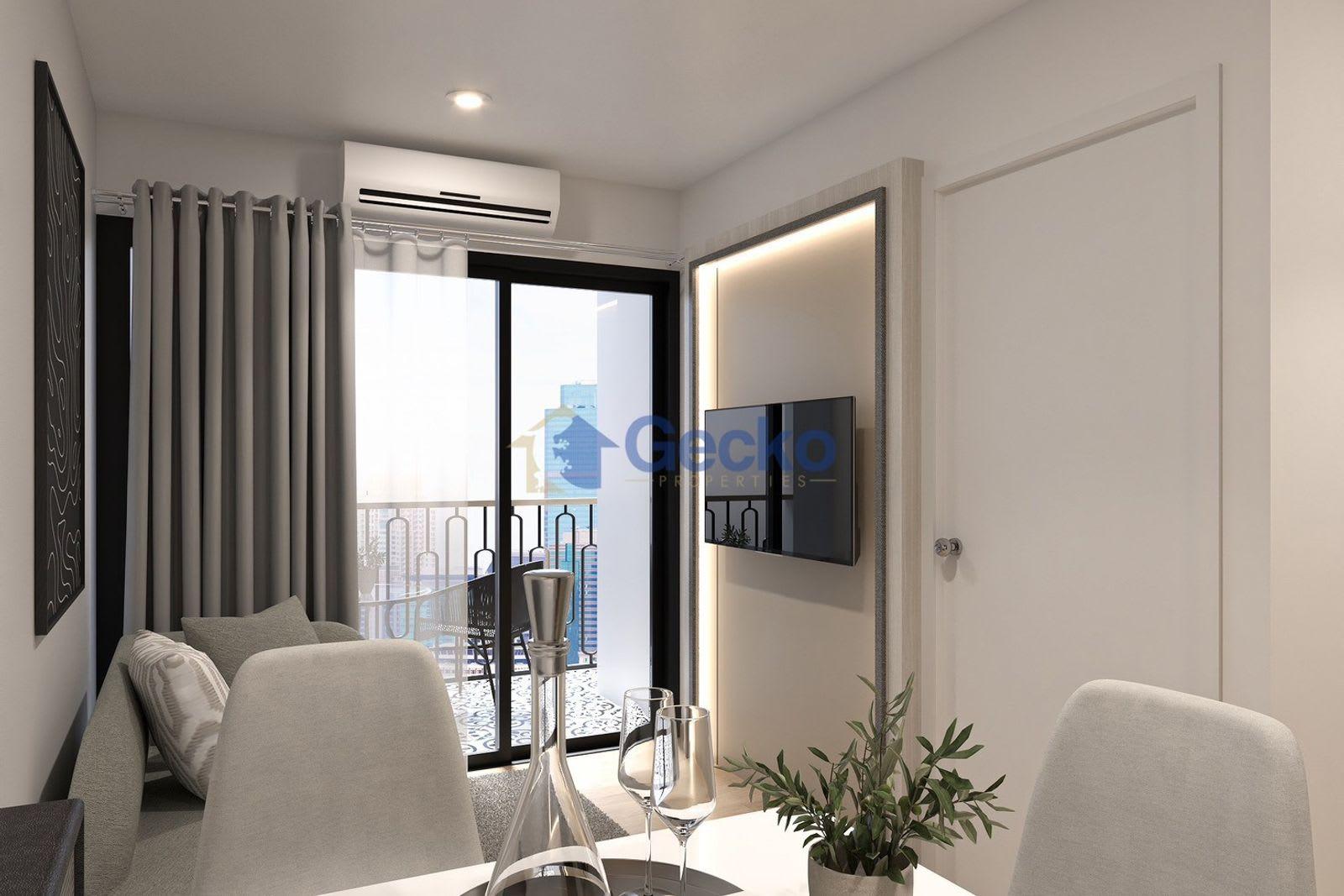 1-Bedroom Condo for Sale in The Indeed Condo Jomtien, Pattaya, Thailand 2