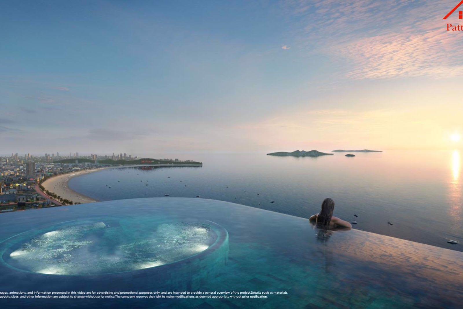 1-Bedroom Condo for Sale in Once Wongamat, Pattaya, Thailand 3