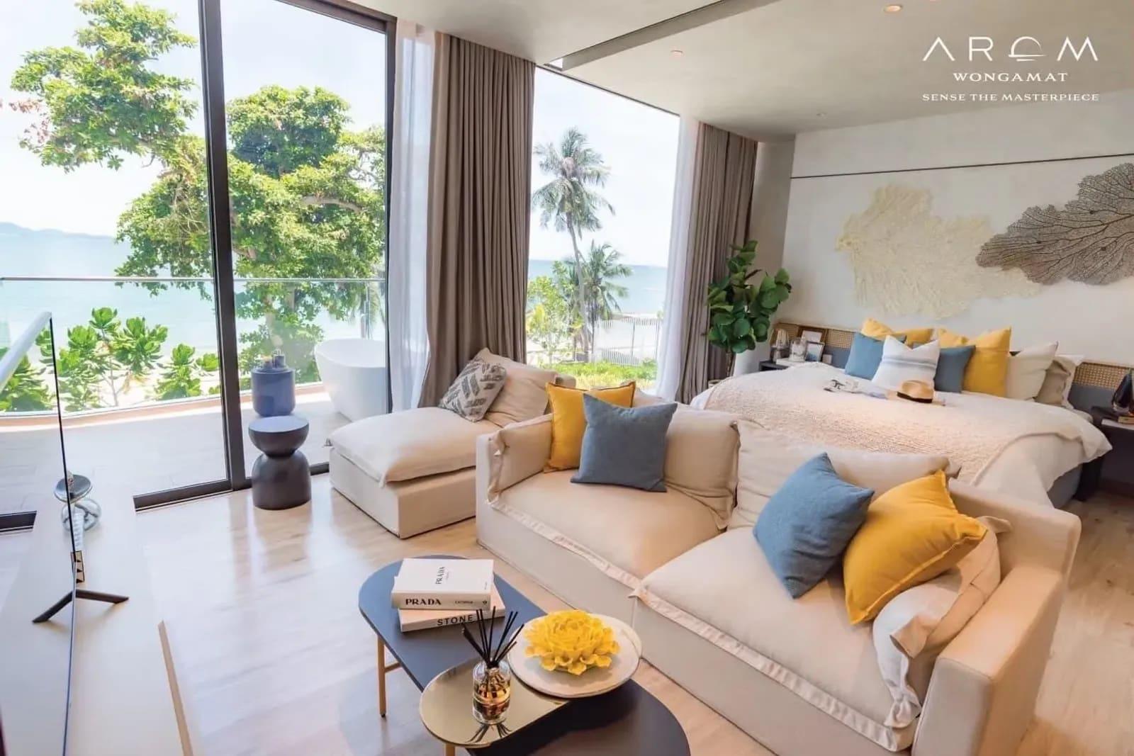 1-Bedroom Condo for Sale in Arom Wongamat, Pattaya, Thailand 5