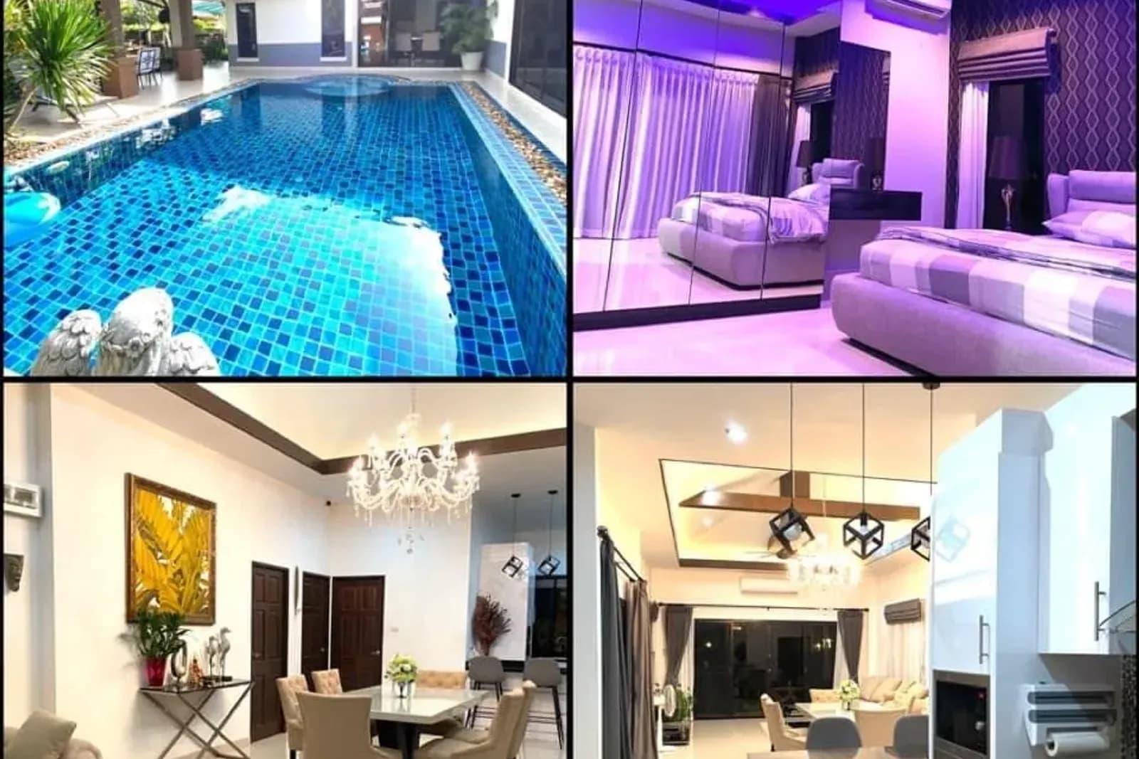Studio Villa for Rent in Pattaya Villa, Pattaya, Thailand 4