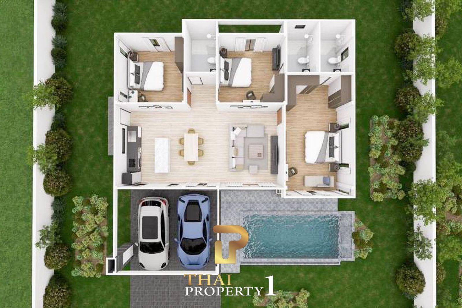 Villa for Sale in Pattaya Villa, Pattaya, Thailand 2