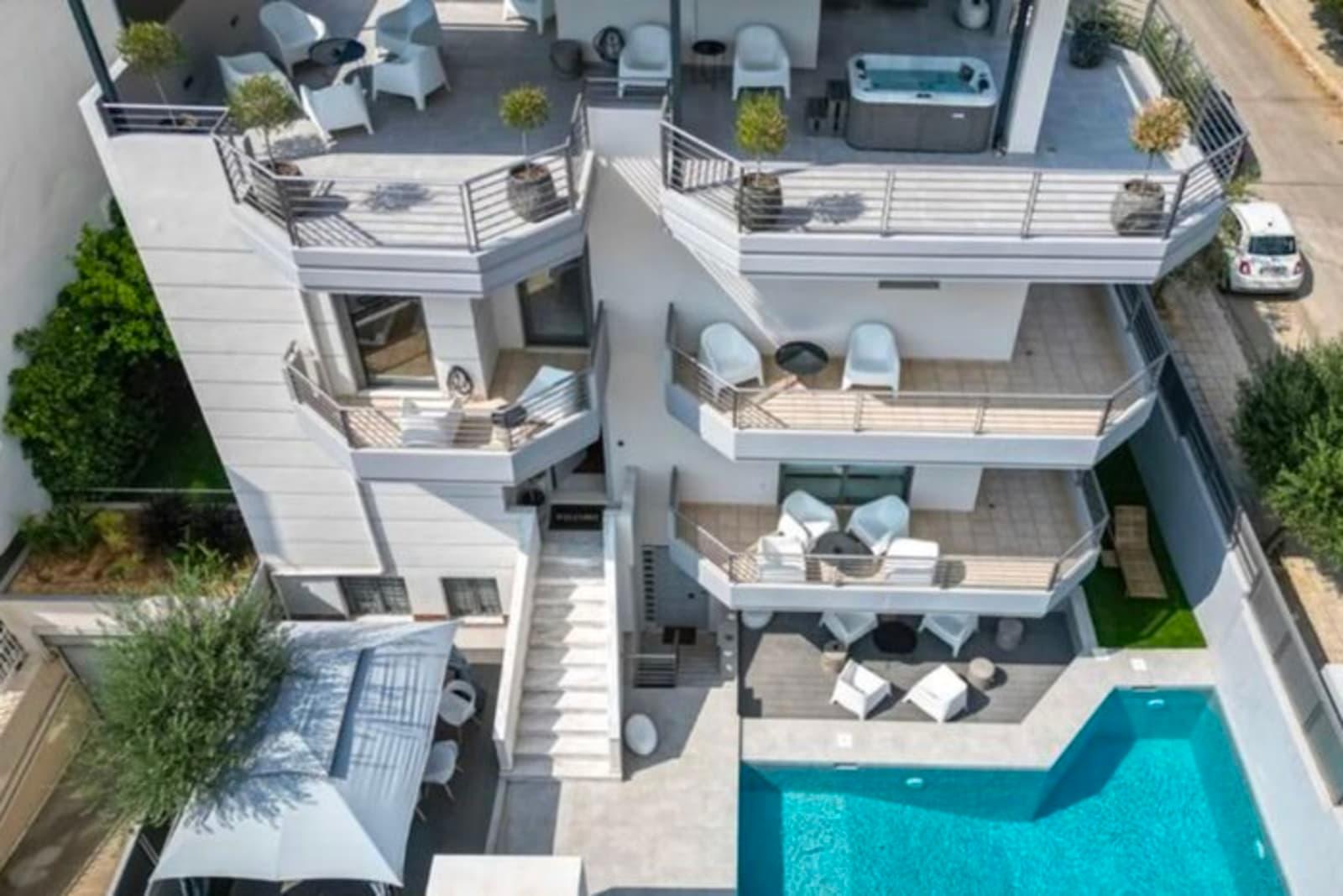 Golden-Visa-fähige Villa zum Verkauf in Glyfada, Piraeus, Griechenland 3