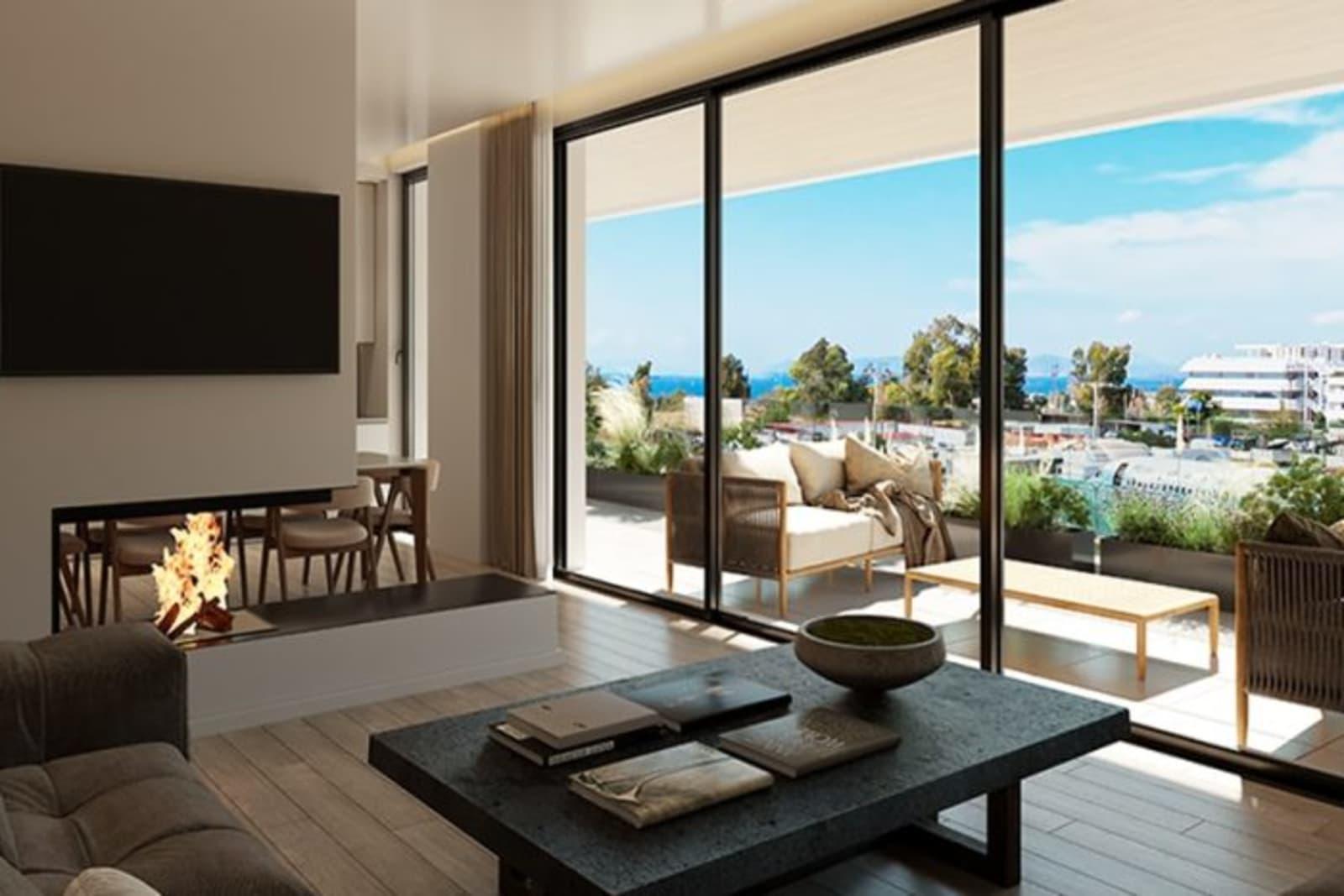 อพาร์ตเมนต์ขาย Golden Visa ใน Glyfada, Piraeus กรีซ 3