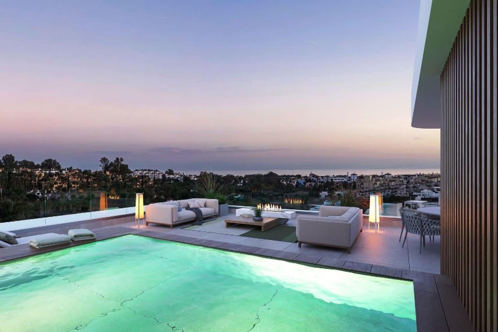 Estepona, İspanya — Satılık 4+1 Villa