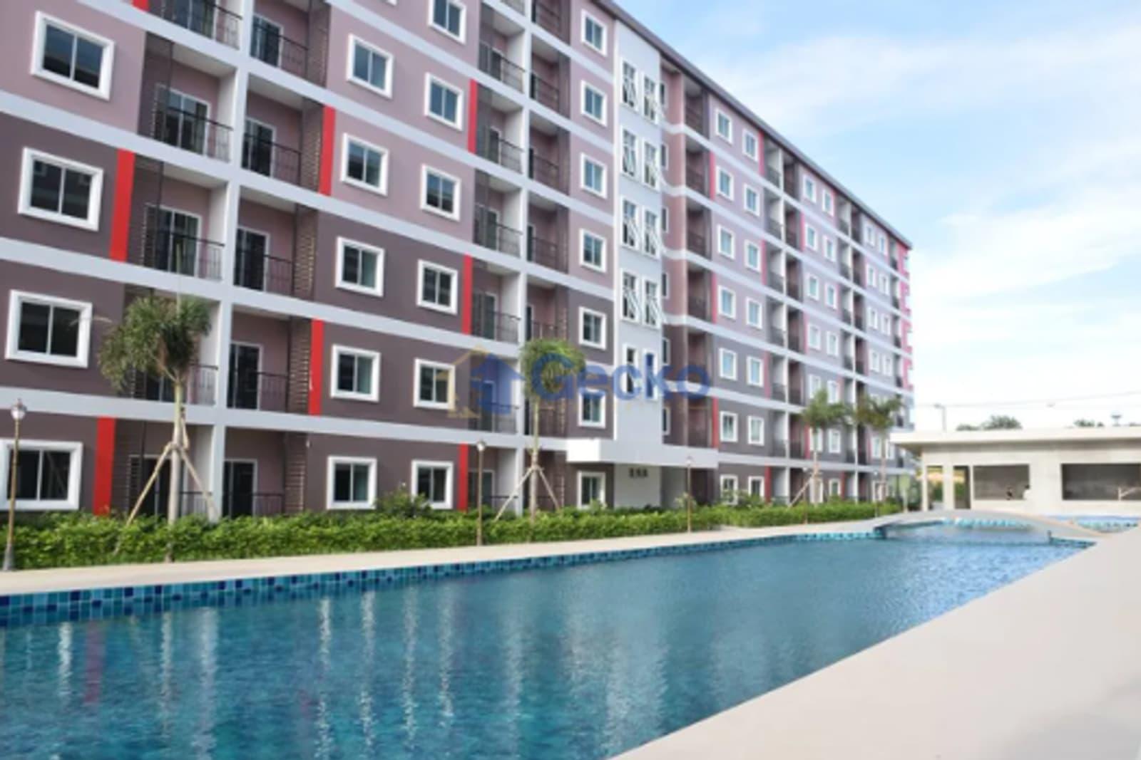 พร้อมเฟอร์ คอนโด 2 ห้องนอน CC Condominium 2 East Pattaya พัทยา (ชั้น 2) 2