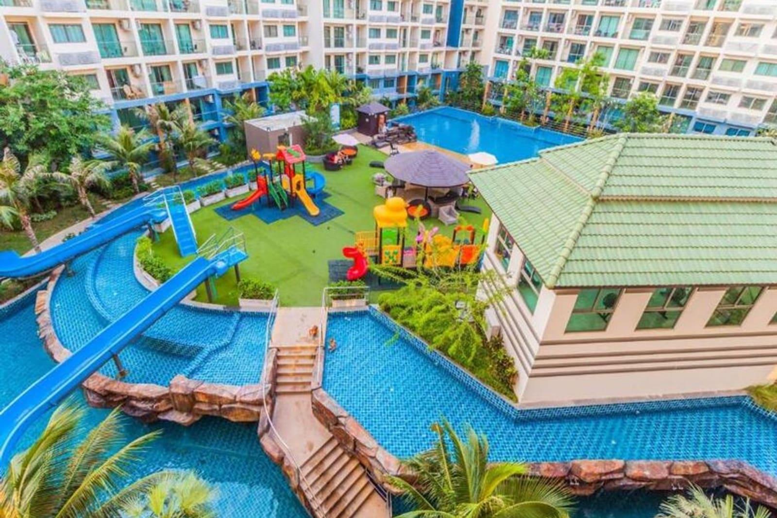 mit Stadtblick 2-Zimmer-Wohnung in Laguna Beach Resort 2, Jomtien, Pattaya (3. Etage) 2